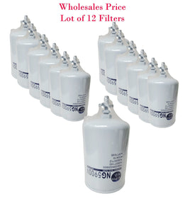 12 x NG500 Spin-On Fuel/Water Separator Filter CNG Natual Gas Fuel Filter