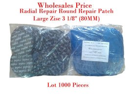 1000 pc Radial Tire Repair Round Patch  High Quality Large 3-1/8"(80mm)