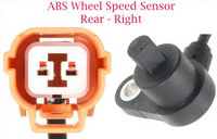 (Set  4)ABS Wheel Speed Sensor Front -  Rear Left & Right Fits: CL TL Accord .