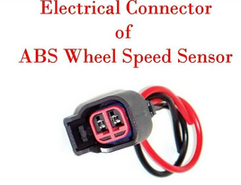 ABS Wheel Speed Sensor  Connector Front - Rear L/R  Fits Equinox  Terrain 10-15