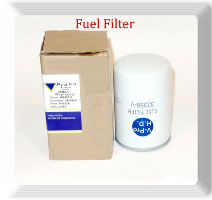 Fuel Filter Fits:OEM#466987-5 GMC Buses Light-Duty Trucks Vans Detroit Diesel 
