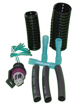 Connector of Exhaust Back Pressure Sensor Fits:International DT570 2004-2009