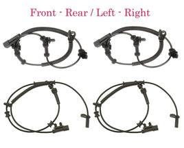 4 Kit ABS Wheel Speed Sensor Front/Rear Left & Right For Durango Grand Cherokee