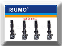 4 Kits Ignition Coil With Electrical Connector Fits:Mazda 3 6 CX-7 MX-5 MIATA