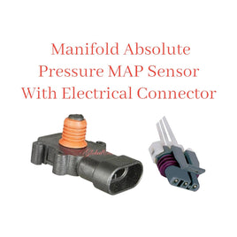 Manifold Absolute Pressure MAP Sensor & Connector Fits: GM Saturn 2004-2009