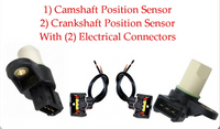 Camshaft & Crankshaft Position Sensor W/ Connector Fits: Hyundai Elantra Tiburon