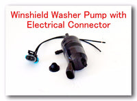 86714 Windshield Washer Pump W / Connector Fits Buick Cadillac Chevrolet GMC &