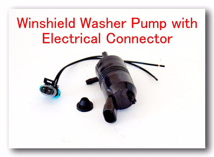 86714 Windshield Washer Pump W / Connector Fits Buick Cadillac Chevrolet GMC &