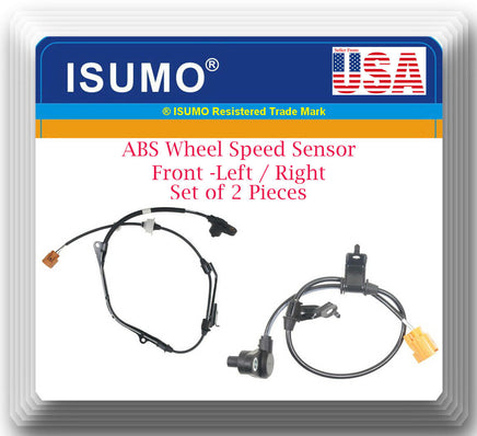 2 ABS Wheel Speed Sensor Front Left & Right For Acura CL TL Honda Accord 98-2002