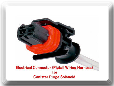 Electrical Connector of Vapor Canister Purge Solenoid CP545 Fits: Hyundai Kia