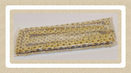 O-Ring Drive Chain Gold Color 520 x114  ATV Motorcycle 520 Pitch 114 Links 