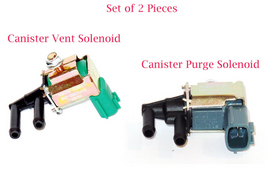 2 Pieces Canister Purge/Vent Solenoid Fits:Altima 98-01 Frontier 2000-2002 2.4L