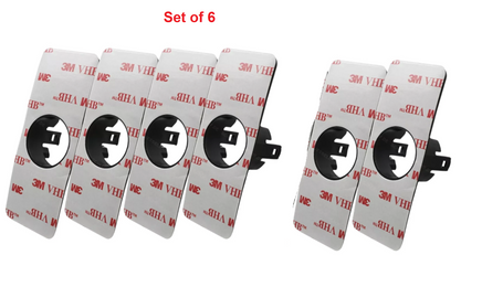 6x PDC Parking Assist Sensor Holder Retainer Ø 22 MM for Chrysler Dodge Jeep Ram