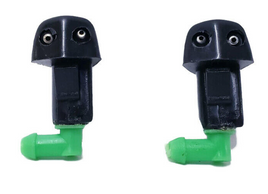 Set 2 Windshield Washer Nozzle Front L/R Dual Holes Fits: Honda Civic  1998-1991