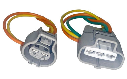 Set of 2 Relay Cooling Fan Control Module  Connectors Fit iM C-HR Corolla Matrix