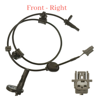 4x ABS Wheel Speed Sensor + Connectors  Front Rear L/R Fits Crosstrek 1Forester