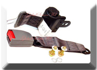 (4 Kits ) Universal Strap Retractable Car Trucks Safety Seat Belt Grey 2 Point 