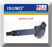 Set 4 Ignition Coil W/Connector Fits :Lexus Pontiac Scion Toyota  L4 2.0L 2.4L