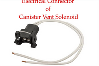 Vapor Canister Purge Valve Solenoid With Connector Fits: BMW Series 1 3 5 X5