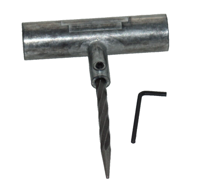 T-Handle Spiral Rasp Tire Repair Tool Tire Plug Probe Tool Spiral Rasp T Handle