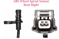 2 X 47900/47901-1KA0A ABS Wheel Speed Sensor Rear L/R Fits: Juke 2011-2017 FWD