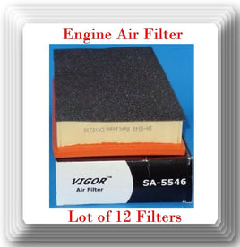 12x Engine Air Filter Fits Audi Q7 Range Rover Porsche Cayenne VW Touareg