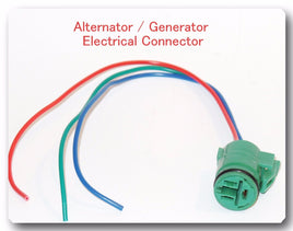 Fits: Geo Honda Lexus Pontiac Suzuki Toyota Denso Alternator 3 Wire Connector