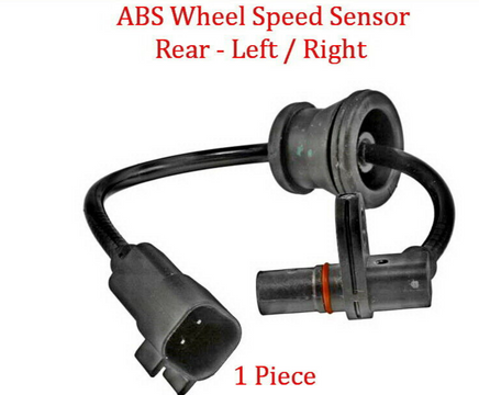 ABS Wheel Speed Sensor W/Connector Rear L/R Fits Equinox Terrain 2010-2015