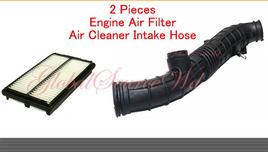 2 Pcs  Air Intake Hose & Air Filter Fits: Honda Accord 1998-2000 AT & MT L4-2.3L