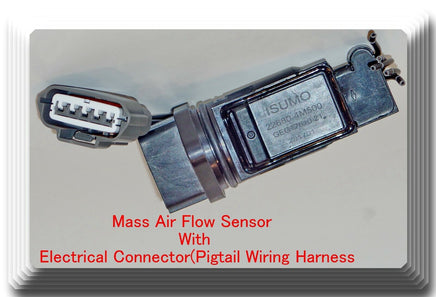 Mass Air Flow Sensor(MAF) W/Connector Fits:Infiniti G20 I30 Nissan Maxima Sentra