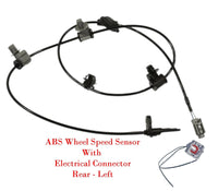 ABS Wheel Speed Sensor + Connector Rear Left Fits  XV Crosstrek Forester