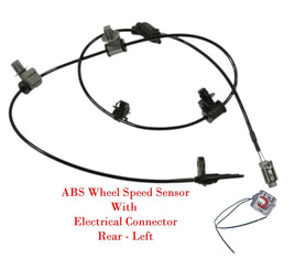 ABS Wheel Speed Sensor + Connector Rear Left Fits  XV Crosstrek Forester