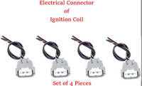 4 Kits Ignition Coil W/Connector Fits:OEM# 22448-ED000 Fit:Nissan 4Cyl 2007-2019