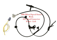 2 x ABS Wheel Speed Sensor +Connector Front-L/R For xD 2008-2009 Yaris 2006-2011