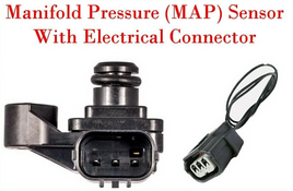 Manifold Pressure MAP Sensor W/Electrical Connector Fits: Acura Honda 2005-2011