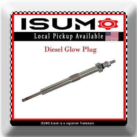 1 Kit Diesel Glow Plug Fits: Chevrolet GMC 2006-2016 V8 6.6L Diesel Turbocharged