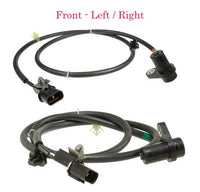 2 ABS Wheel Speed Sensor & Connector Front L/R Fits Outlander 2003-2006