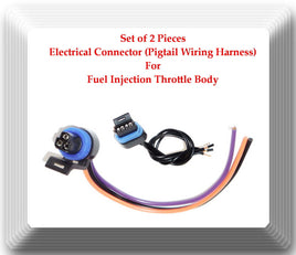 2 Electrical Connector of Fuel Injection Throttle Body S20024 Fits:Chevrolet GMC