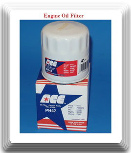 Eng Oil Filter PH47 ACE Made In USA Fits: FRAM PF3387A WIX 51040 GM 1975-2014