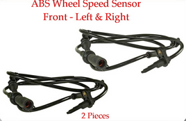 2 x ABS Wheel Speed Sensor ALS512 Front L & R Fits: Five Hundred Flex Taurus &
