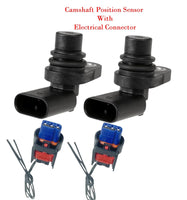 2 x Camshaft Position Sensor & Connectors Fits Q50 Q60 QX30 2016-2019 L4 2.0L