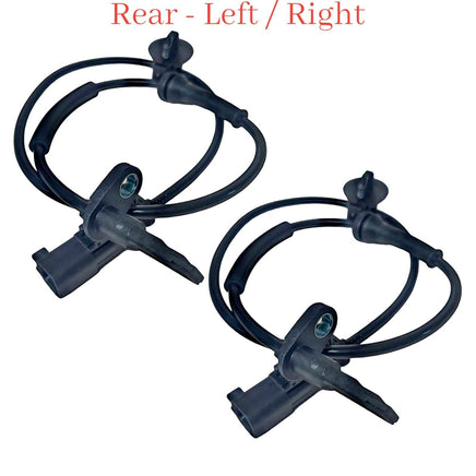 4x ABS Wheel Speed Sensor & Connector Front-Rear L/R For Tesla Model X 2016-2023