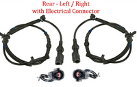 2 x ABS Wheel Speed Sensor W/ Connector Rear L&R Fits: Explorer Flex Taurus MKS
