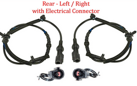 2 x ABS Wheel Speed Sensor W/ Connector Rear L&R Fits: Explorer Flex Taurus MKS