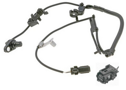 ABS Wheel Speed Sensor & Connector Front Left Fits RX350 RX450h Highlander