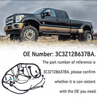 3C3Z12B637BA Engine Wiring Harness 2003 2004 for Ford Super Duty F250 F350 6.0L