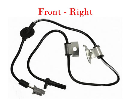 4 x ABS Wheel Speed Sensor & Connectors Front Rear L/R - Fits Subaru Forester