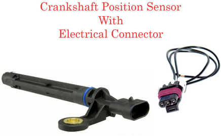 Crankshaft Position Sensor W/Connector Fits:OEM#12556427 Chevrolet GMC 2001-2009