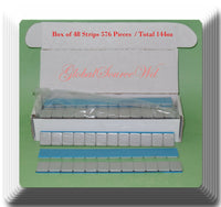 576 Pcs(48 Strips/12) Stick on Wheel Weight Balance 1/4 0.25oz 7g Total 144oz