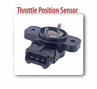 Set of 2, Idle Air Control Valve & Throttle Position Sensor Fits: Hyundai & Kia 